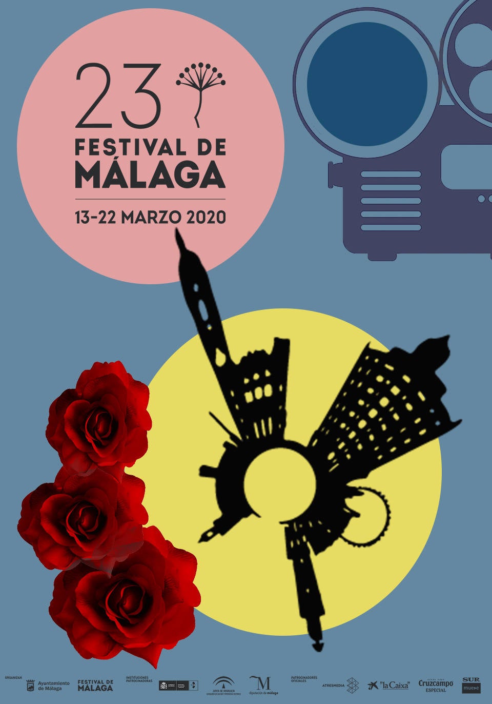 Hasta el 11 de octubre está abierta la votación popular para elegir los carteles finalistas que optarán, junto con las alternativas seleccionadas por el jurado, al cartel oficial del 23 Festival de Cine de Málaga. Las votaciones puede realizarse en la página web del certamen https://festivaldemalaga.com/concurso-carteles-23-edicion/carteles-a-concurso/pagina1