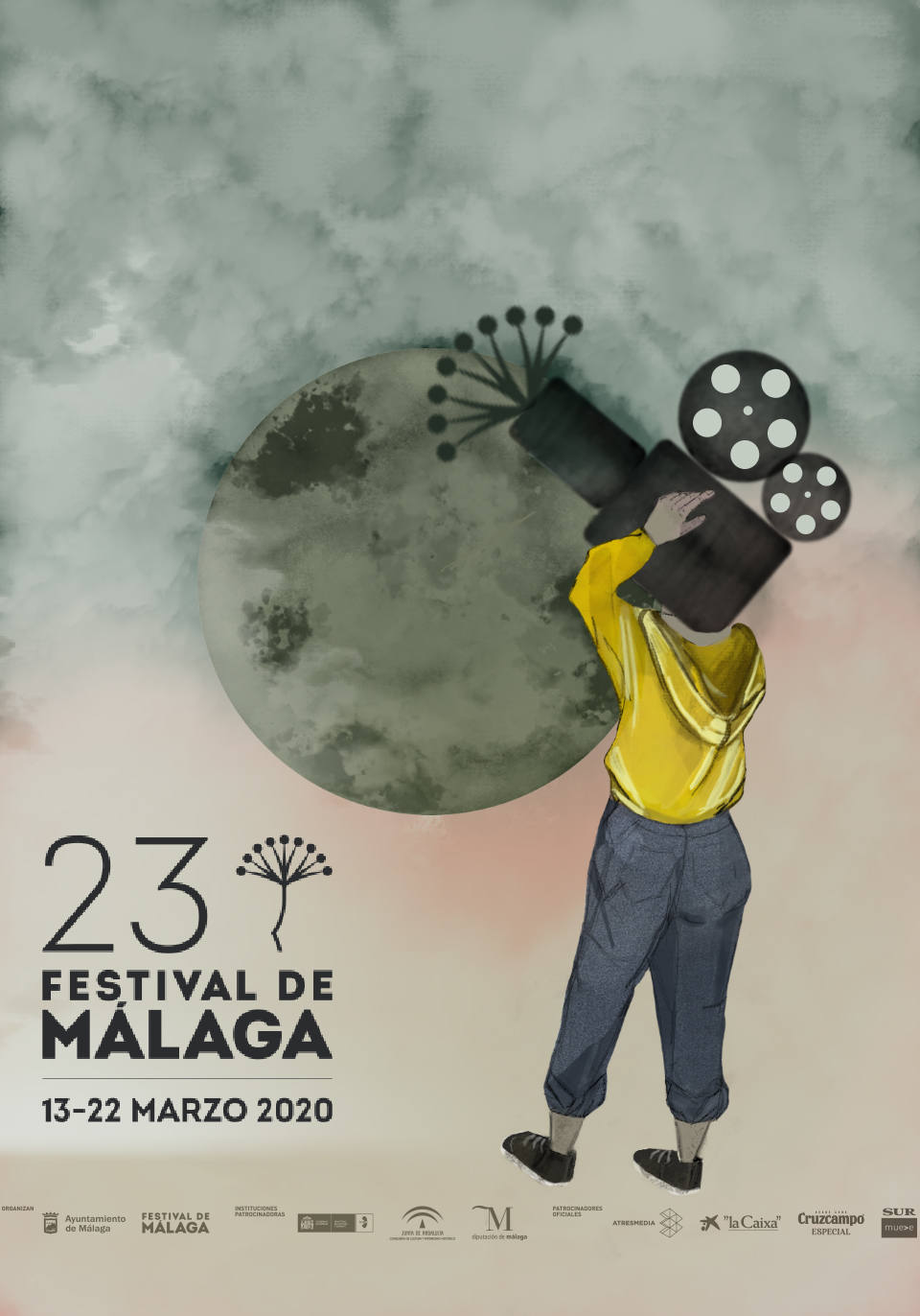 Hasta el 11 de octubre está abierta la votación popular para elegir los carteles finalistas que optarán, junto con las alternativas seleccionadas por el jurado, al cartel oficial del 23 Festival de Cine de Málaga. Las votaciones puede realizarse en la página web del certamen https://festivaldemalaga.com/concurso-carteles-23-edicion/carteles-a-concurso/pagina1