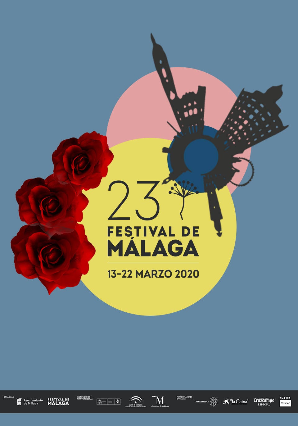 Hasta el 11 de octubre está abierta la votación popular para elegir los carteles finalistas que optarán, junto con las alternativas seleccionadas por el jurado, al cartel oficial del 23 Festival de Cine de Málaga. Las votaciones puede realizarse en la página web del certamen https://festivaldemalaga.com/concurso-carteles-23-edicion/carteles-a-concurso/pagina1