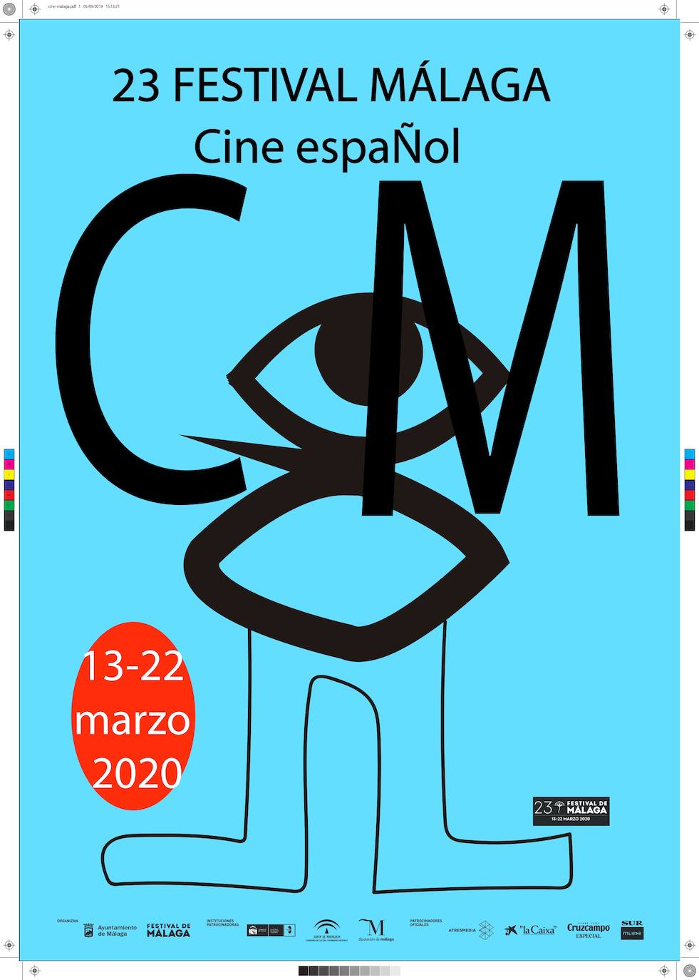 Hasta el 11 de octubre está abierta la votación popular para elegir los carteles finalistas que optarán, junto con las alternativas seleccionadas por el jurado, al cartel oficial del 23 Festival de Cine de Málaga. Las votaciones puede realizarse en la página web del certamen https://festivaldemalaga.com/concurso-carteles-23-edicion/carteles-a-concurso/pagina1