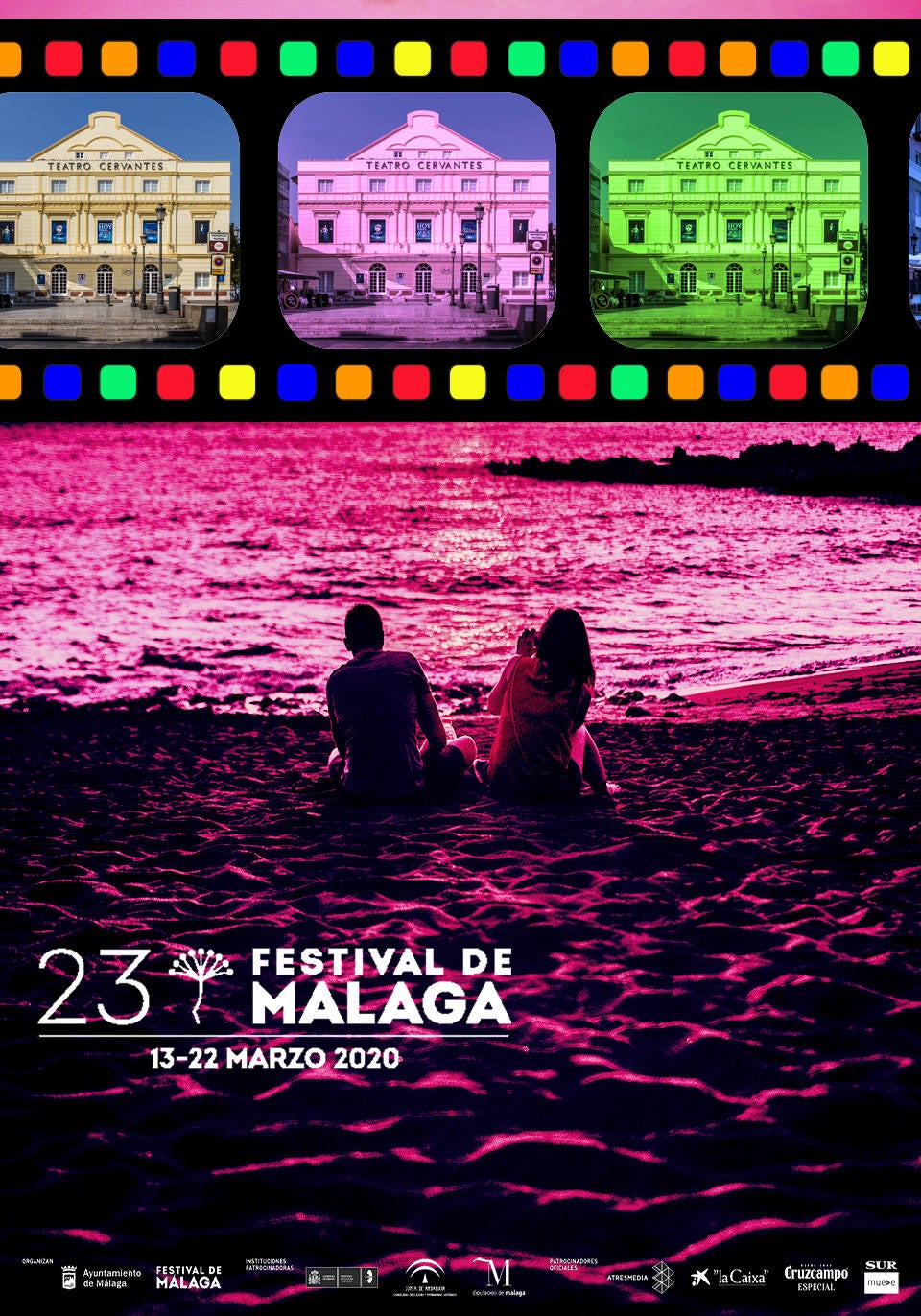 Hasta el 11 de octubre está abierta la votación popular para elegir los carteles finalistas que optarán, junto con las alternativas seleccionadas por el jurado, al cartel oficial del 23 Festival de Cine de Málaga. Las votaciones puede realizarse en la página web del certamen https://festivaldemalaga.com/concurso-carteles-23-edicion/carteles-a-concurso/pagina1