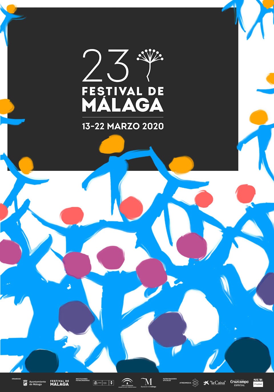 Hasta el 11 de octubre está abierta la votación popular para elegir los carteles finalistas que optarán, junto con las alternativas seleccionadas por el jurado, al cartel oficial del 23 Festival de Cine de Málaga. Las votaciones puede realizarse en la página web del certamen https://festivaldemalaga.com/concurso-carteles-23-edicion/carteles-a-concurso/pagina1