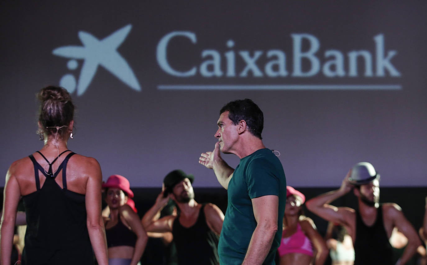 Antonio Banderas desvela todos los detalles de 'A Chorus Line' en Málaga.