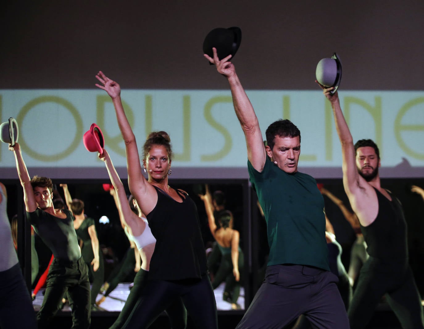 Antonio Banderas desvela todos los detalles de 'A Chorus Line' en Málaga.