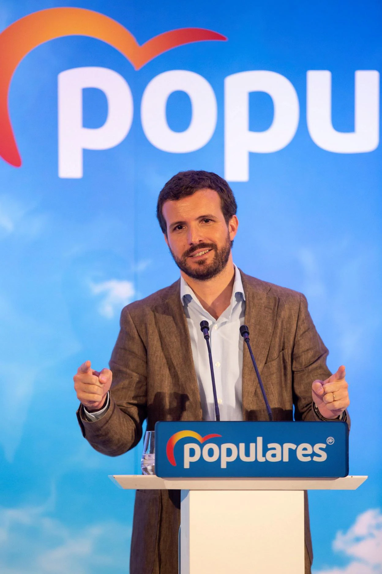 Pablo Casado, presidente del Partido Popular. :: efe