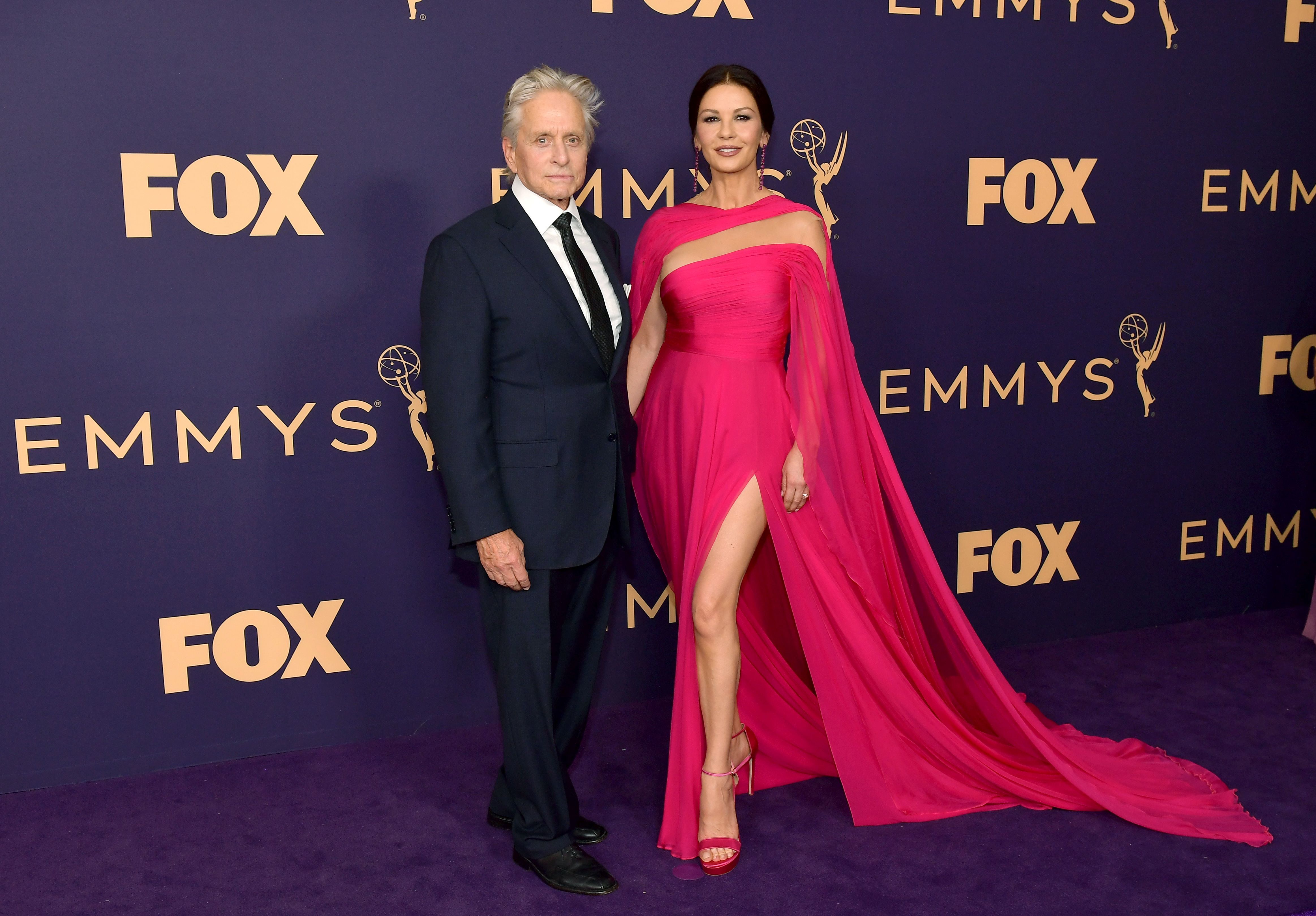 Michael Douglas y Catherine Zeta Jones.