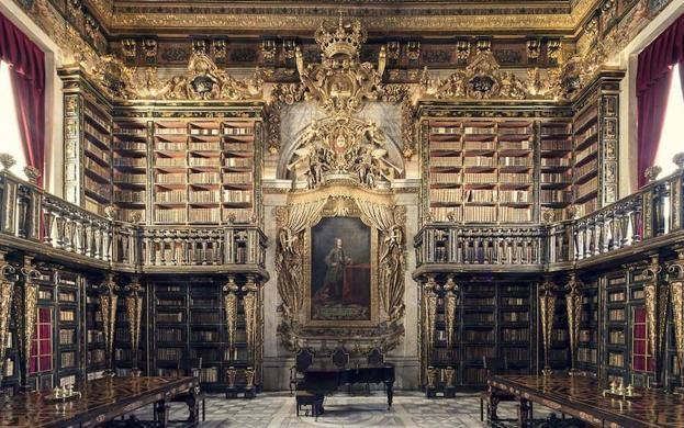 Biblioteca Joanina, Coimbra, 1728.