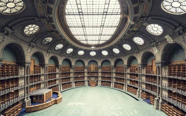 Biblioteca Nacional de Francia, Sala Oval, París, 1868.