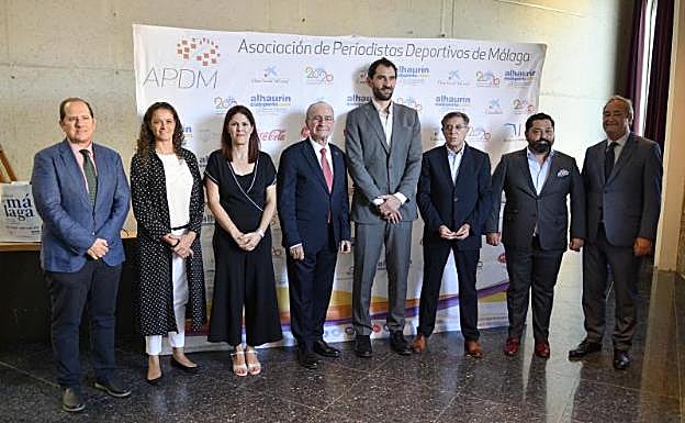 RIcardo Bandrés, Isabel Sánchez, Noelia Losada, Francisco de la Torre, Jorge Garbajosa, Antonio Rengel, José María Arrabal y Antonio de Torres García. 