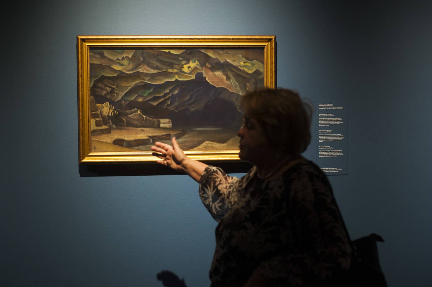 La Colección del Museo Ruso de Málaga descubre la figura expansiva del artista, viajero y promotor cultural en la muestra 'En busca de Shambala'.
