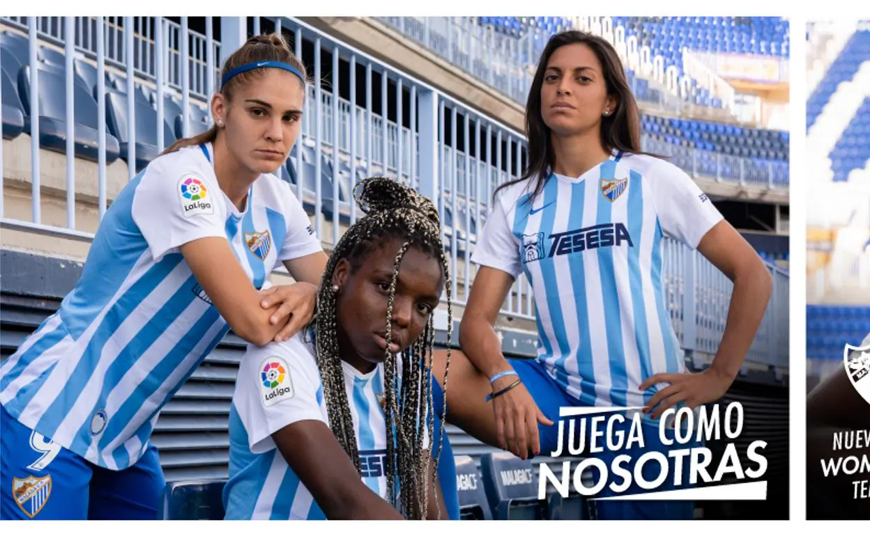 El Málaga saca a la venta su equipación para mujer | Diario Sur