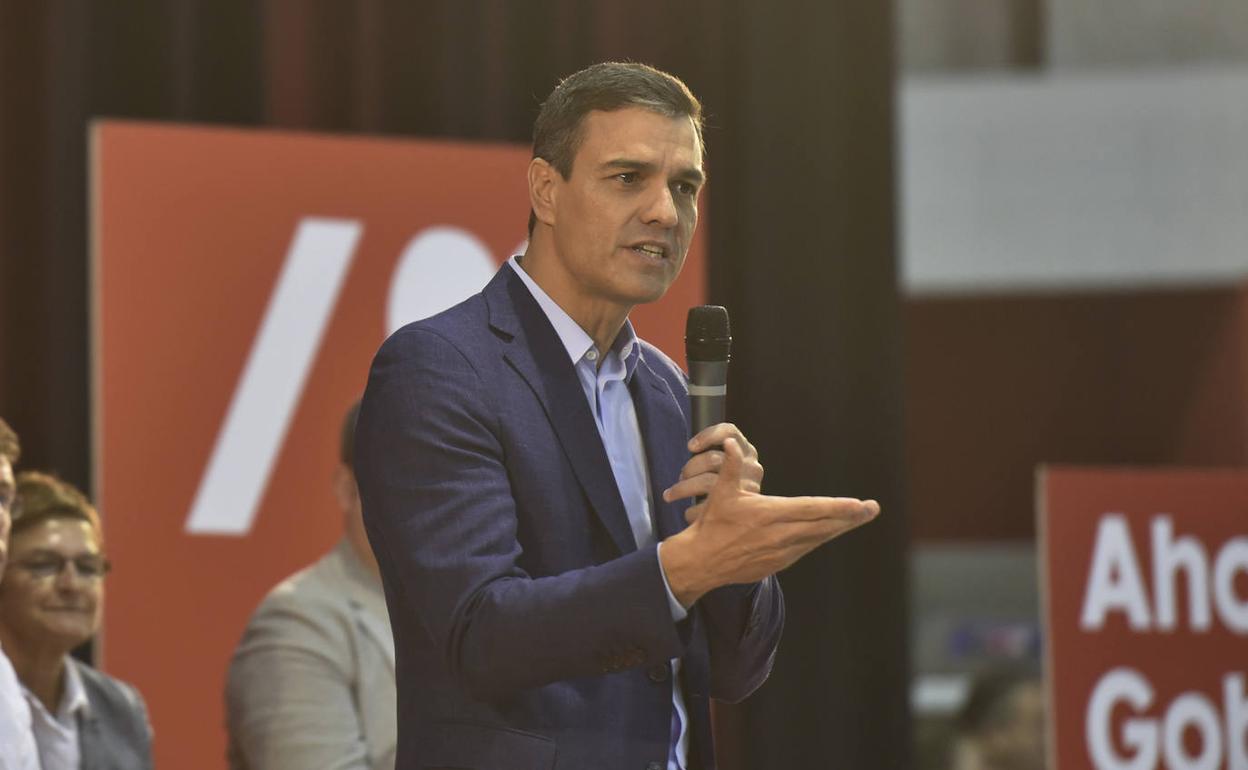 Pedro Sánchez, presidente del Gobierno en funciones. 