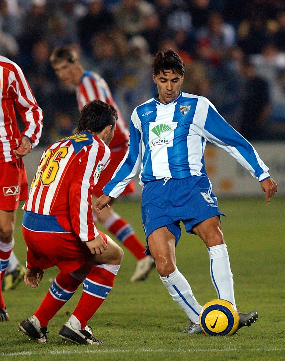 Fotos: Las fotos de cuando Míchel Sánchez, ahora entrenador del Huesca, jugó en el Málaga