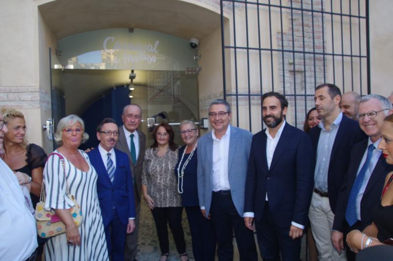 Un edificio perteneciente a la rehabilitación del convento de San Andrés, en El Perchel, abre sus puertas a la fiesta