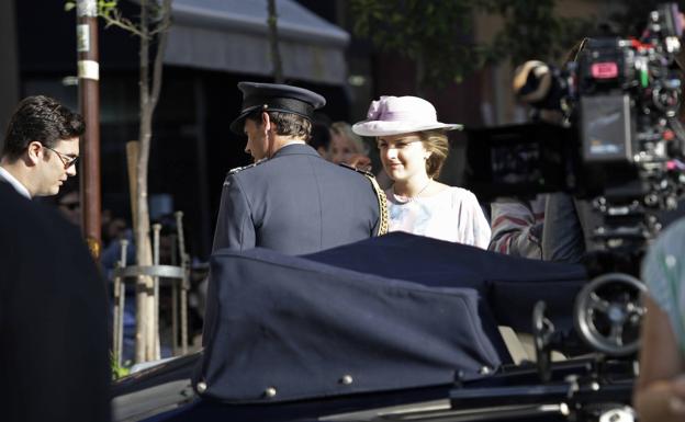 Imagen principal - Lady Di, la sorpresa del rodaje de &#039;The Crown&#039; en Málaga