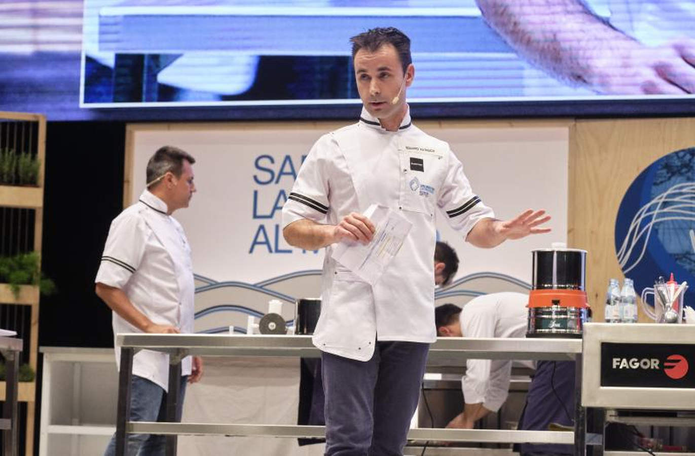 La chef catalana Carme Ruscalleda ha recibido un merecido homenaje durante la inauguración del congreso San Sebastian Gastronomika