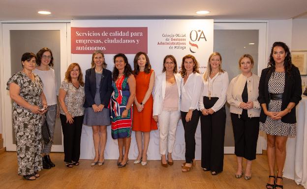 María José Cobos, Regina López, Rafaela Jiménez, Marta Izquierdo, 