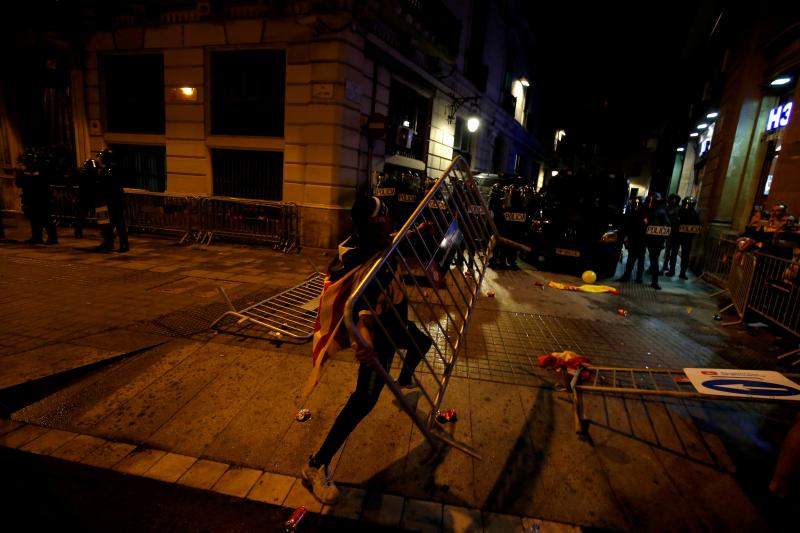 Fotos: Protestas en Cataluña al conocerse la condena de los líderes independentistas