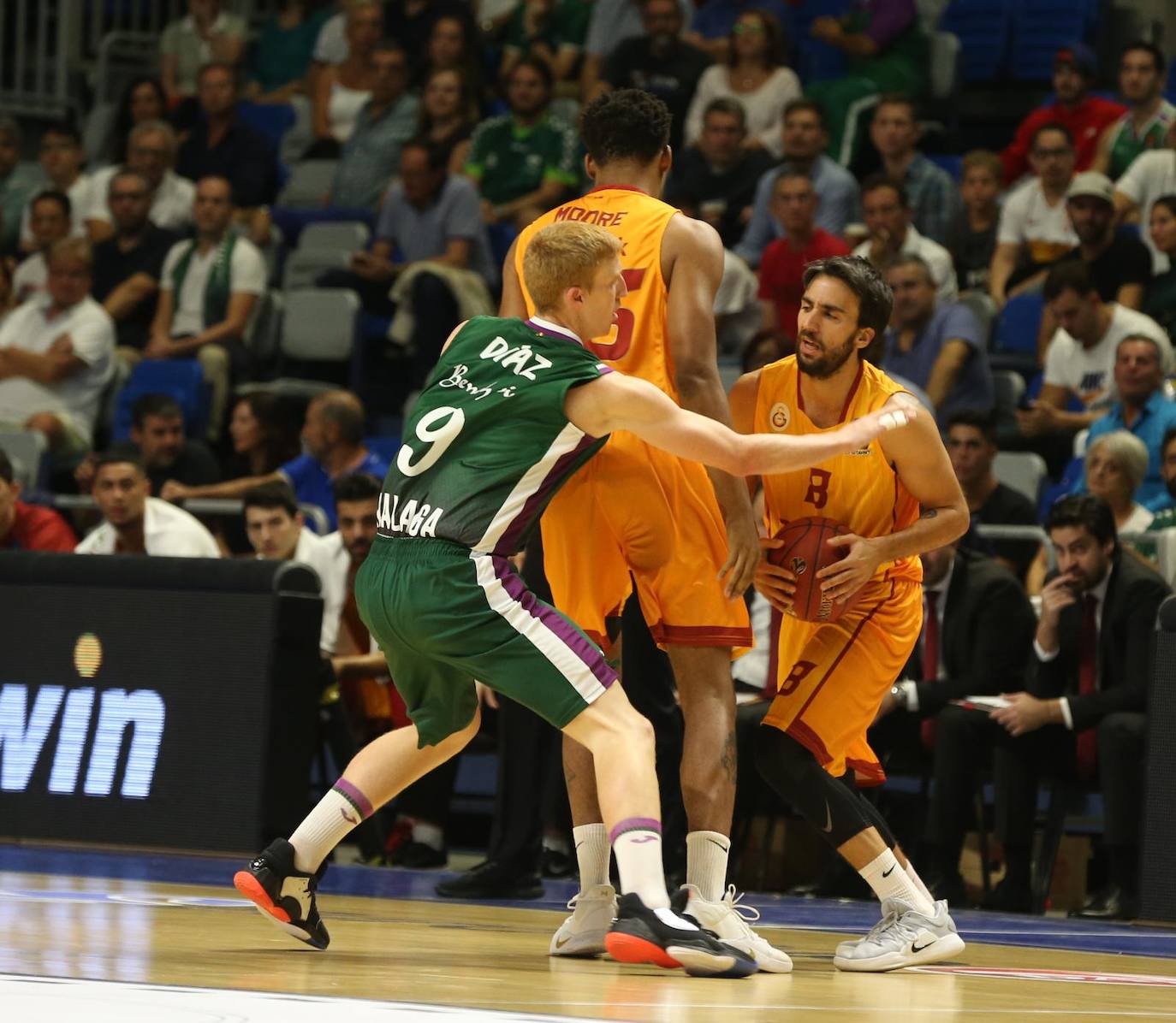 Las mejores fotos del Unicaja-Galatasaray disputado en el Palacio