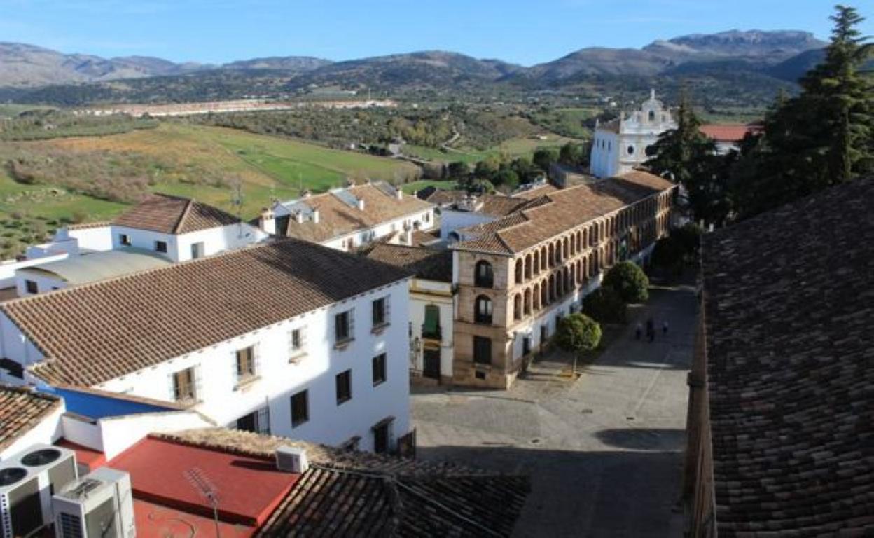 Vista del Ayuntamiento. :: v. m.