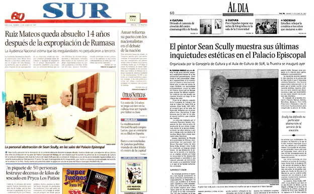 Regreso de Sean Scully a Málaga 22 años después de la exposición promovida por SUR