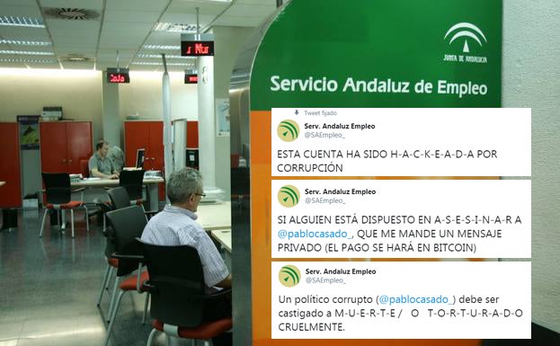 La epidemia del 'hackeo' de cuentas de Twitter llega a la Junta de Andalucía