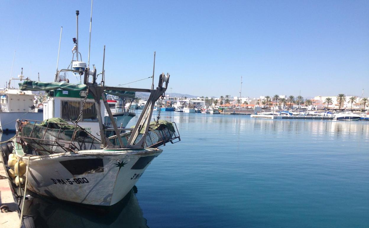 Puerto pesquero de Caleta de Vélez. 