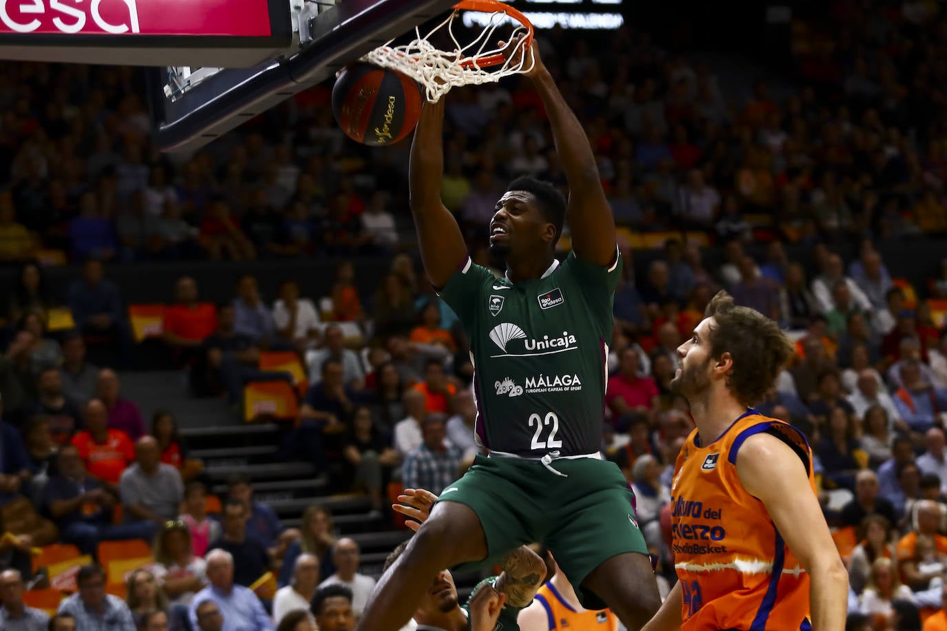 El Unicaja hizo un gran partido en Valencia 