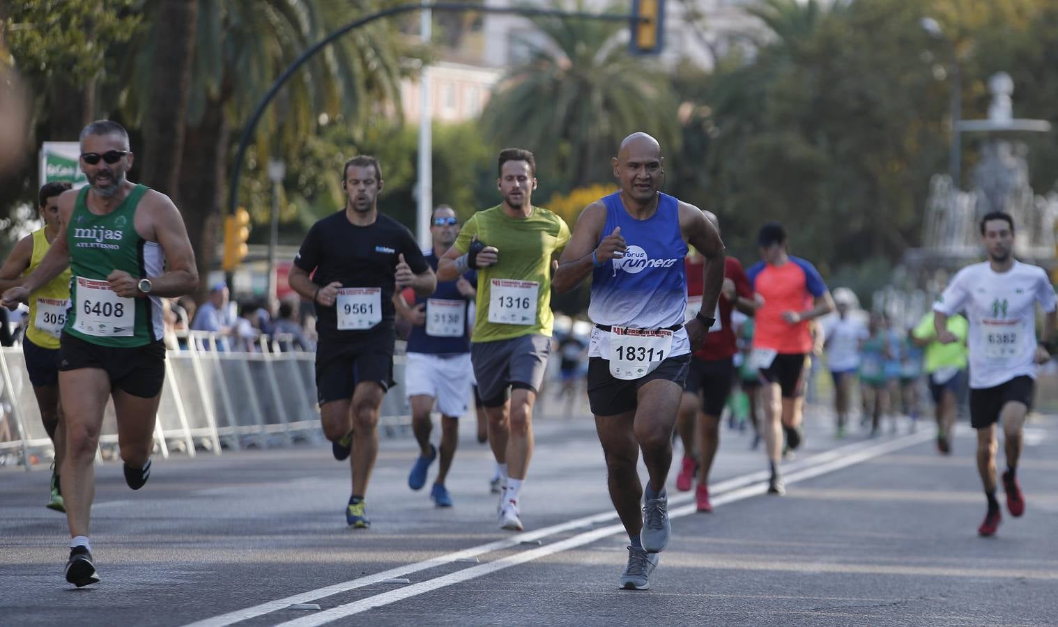 La prueba ha superado, este domingo, los 18.000 participantes inscritos