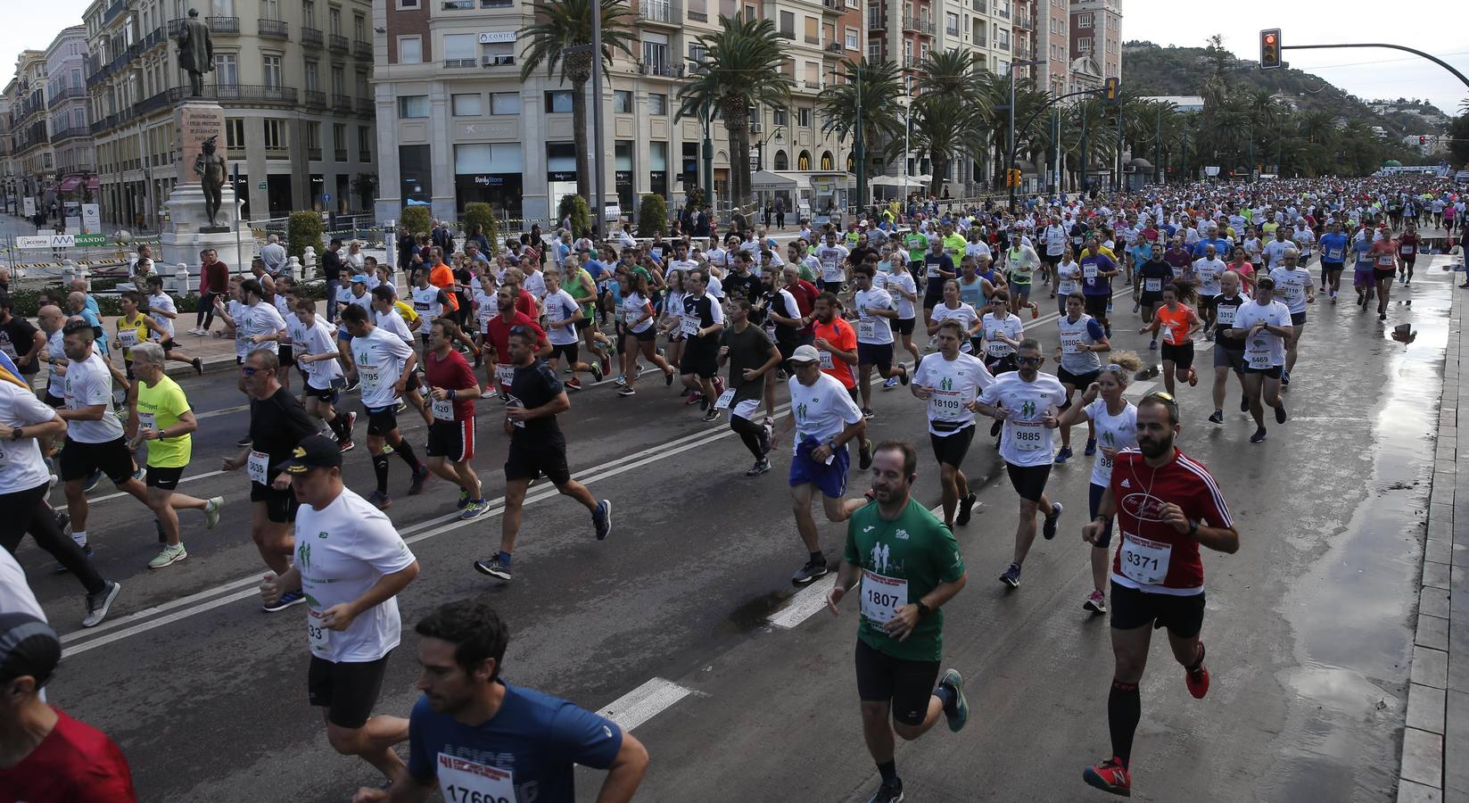 La prueba ha superado, este domingo, los 18.000 participantes inscritos