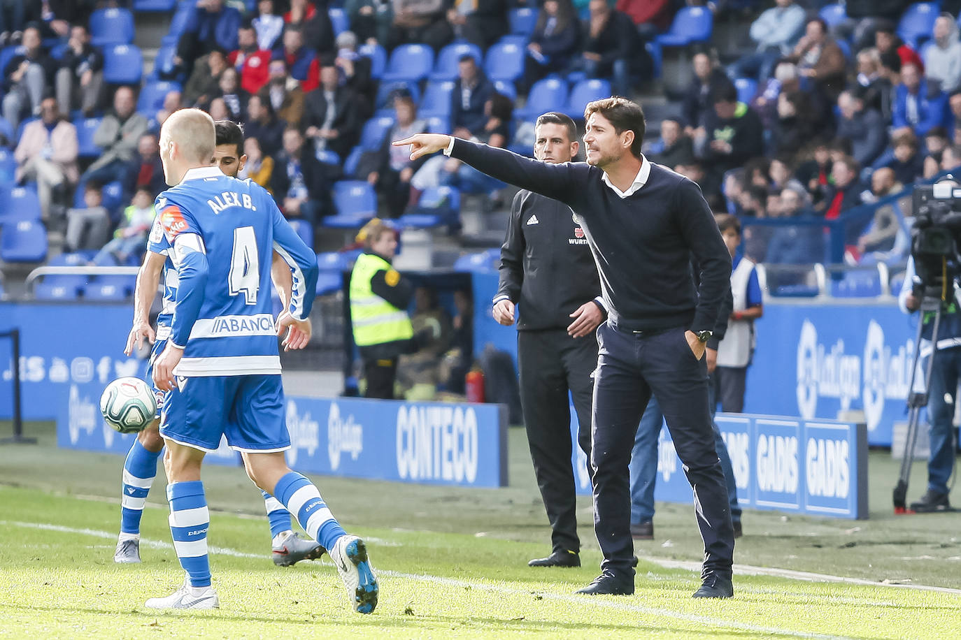 Las mejores imágenes de la victoria del Málaga en Riazor 