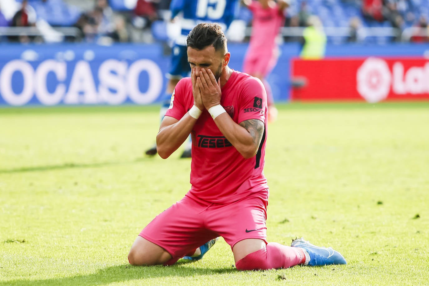 Las mejores imágenes de la victoria del Málaga en Riazor 