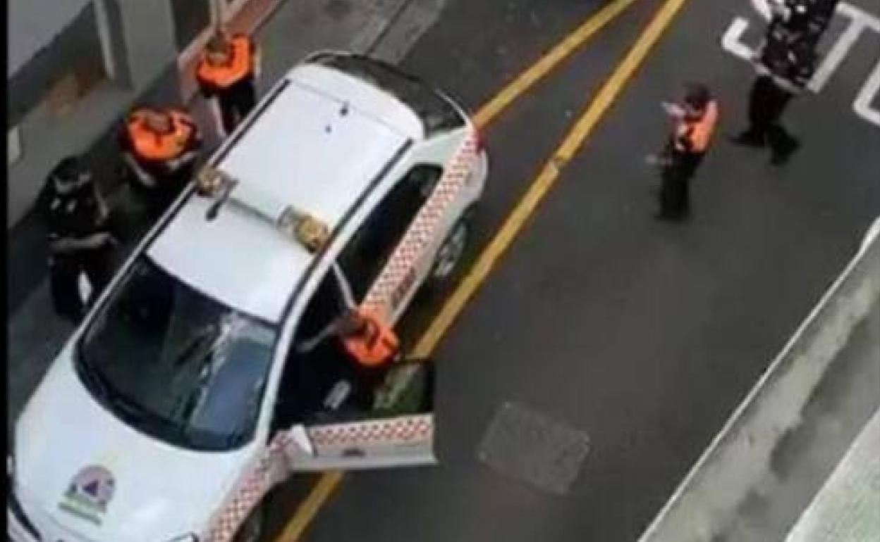 La visita acabó en conflicto diplomático