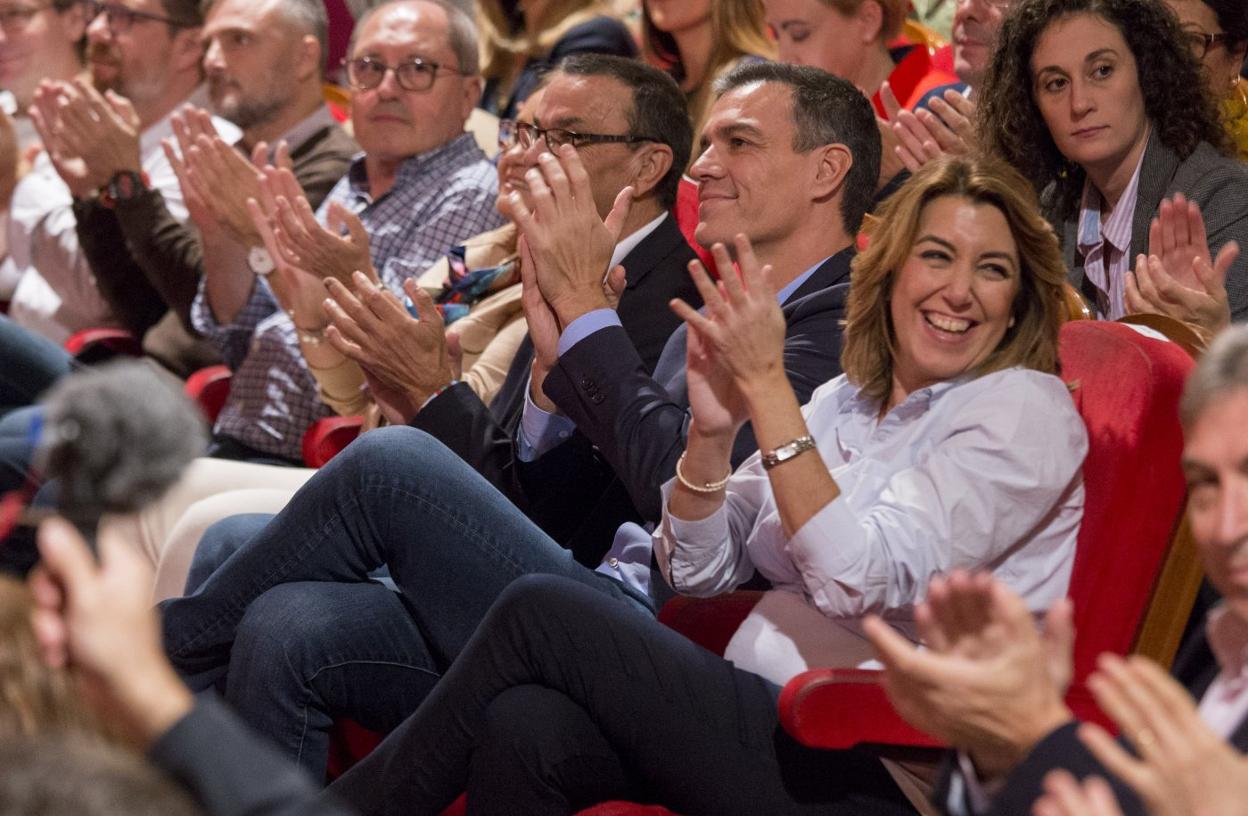 Sánchez ve a Susana Díaz «pronto» de nuevo como presidenta