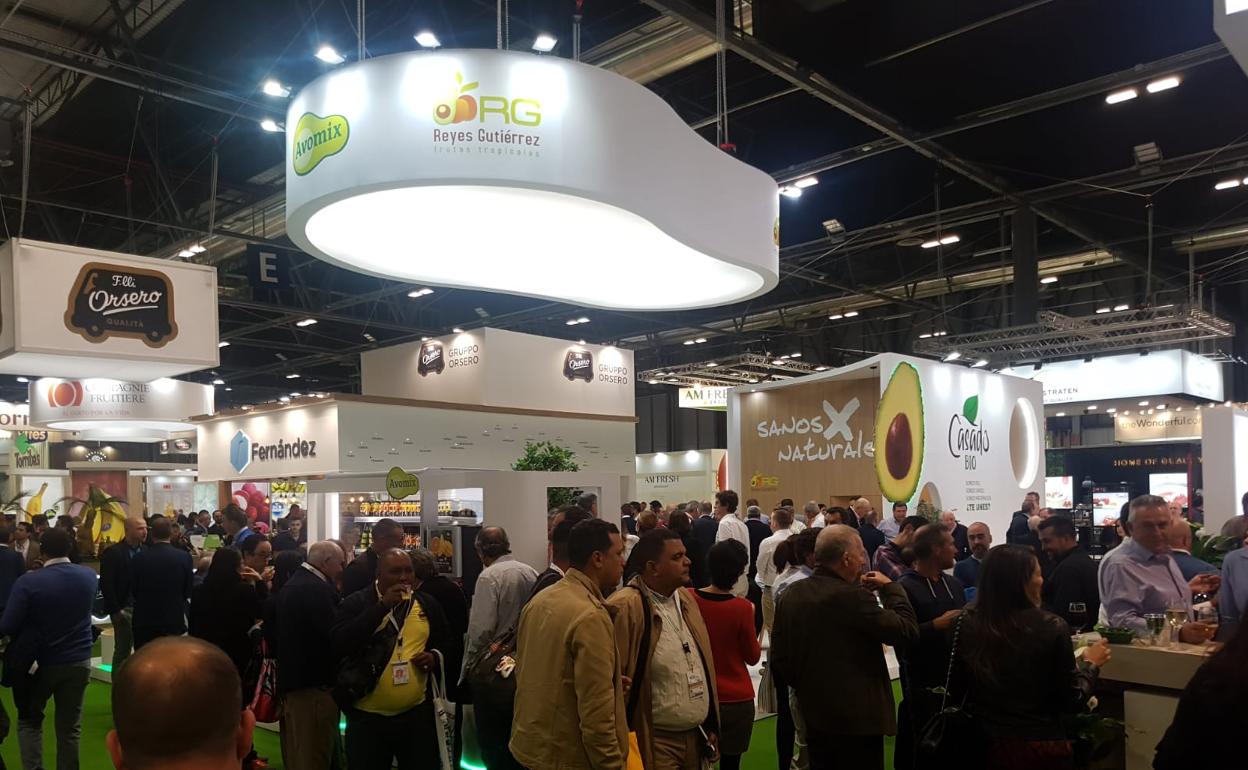 Expositor de Reyes Gutiérrez en Fruit Attraction 2019 