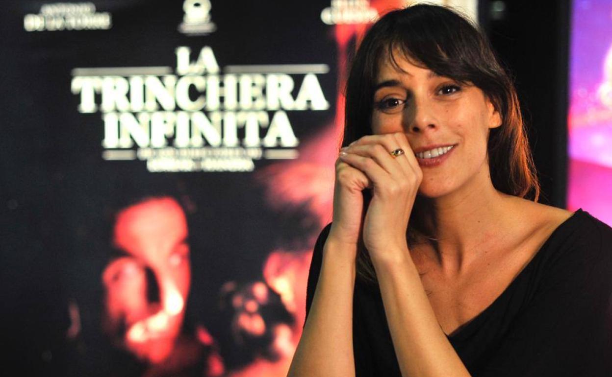 Belén Cuesta presentó la película con parte del equipo en los cines Yelmo Plaza Mayor. 