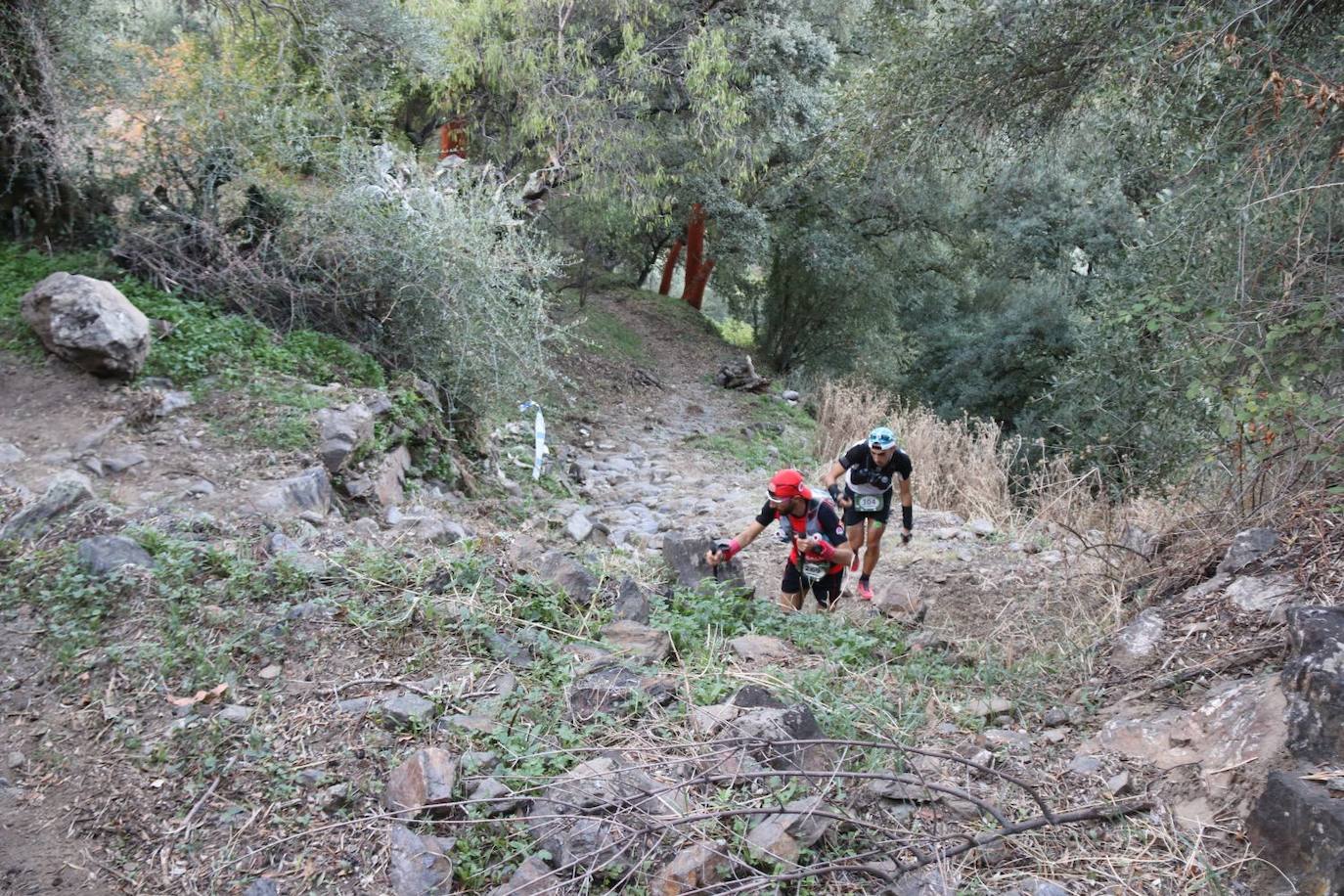 Las pruebas de las 100 millas y la categoría Ultra de la Gran Vuelta congregan a cientos de deportistas de pueblo en pueblo este sábado