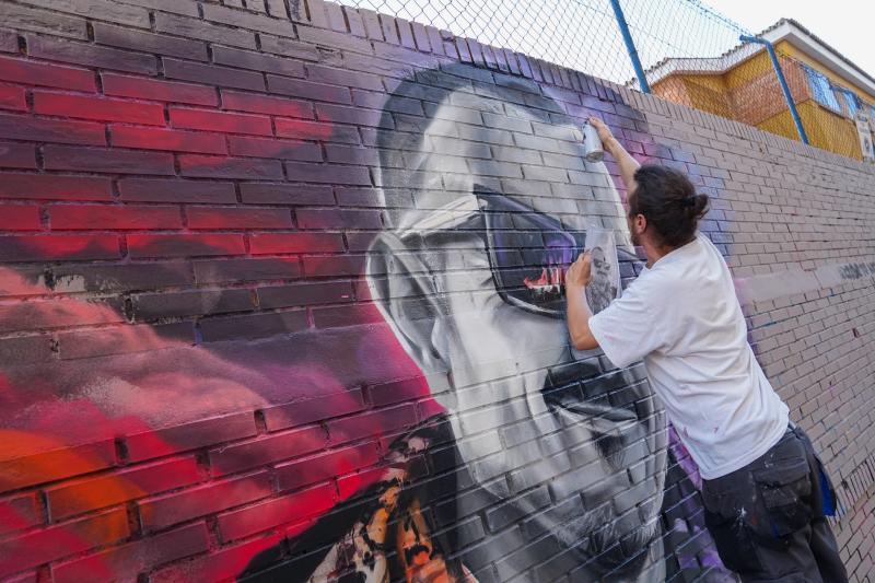 Esta iniciativa comenzó el año pasado durante 'Hiphop Meeting Málaga', impulsado por Rayka y Salvatore Apa