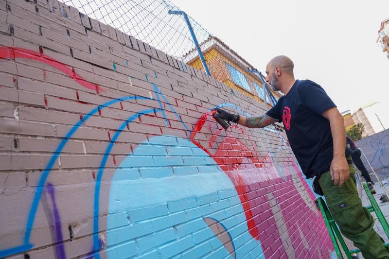 Esta iniciativa comenzó el año pasado durante 'Hiphop Meeting Málaga', impulsado por Rayka y Salvatore Apa