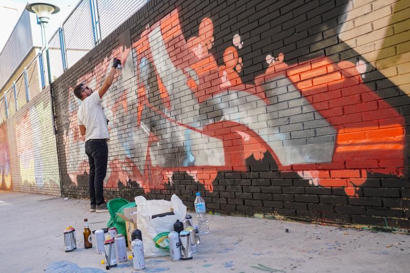 Esta iniciativa comenzó el año pasado durante 'Hiphop Meeting Málaga', impulsado por Rayka y Salvatore Apa