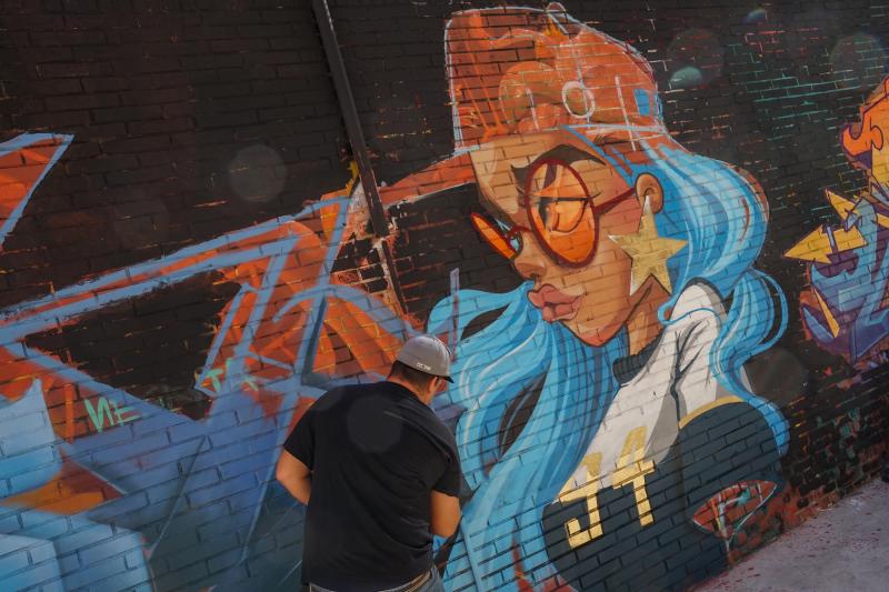 Esta iniciativa comenzó el año pasado durante 'Hiphop Meeting Málaga', impulsado por Rayka y Salvatore Apa