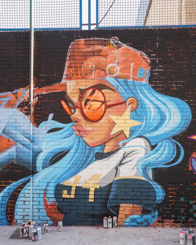 Esta iniciativa comenzó el año pasado durante 'Hiphop Meeting Málaga', impulsado por Rayka y Salvatore Apa