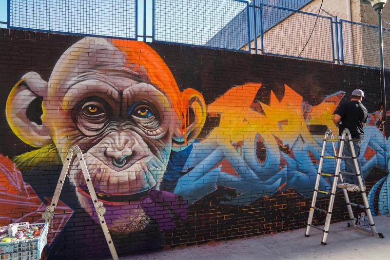 Esta iniciativa comenzó el año pasado durante 'Hiphop Meeting Málaga', impulsado por Rayka y Salvatore Apa