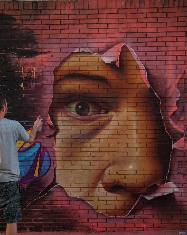 Esta iniciativa comenzó el año pasado durante 'Hiphop Meeting Málaga', impulsado por Rayka y Salvatore Apa