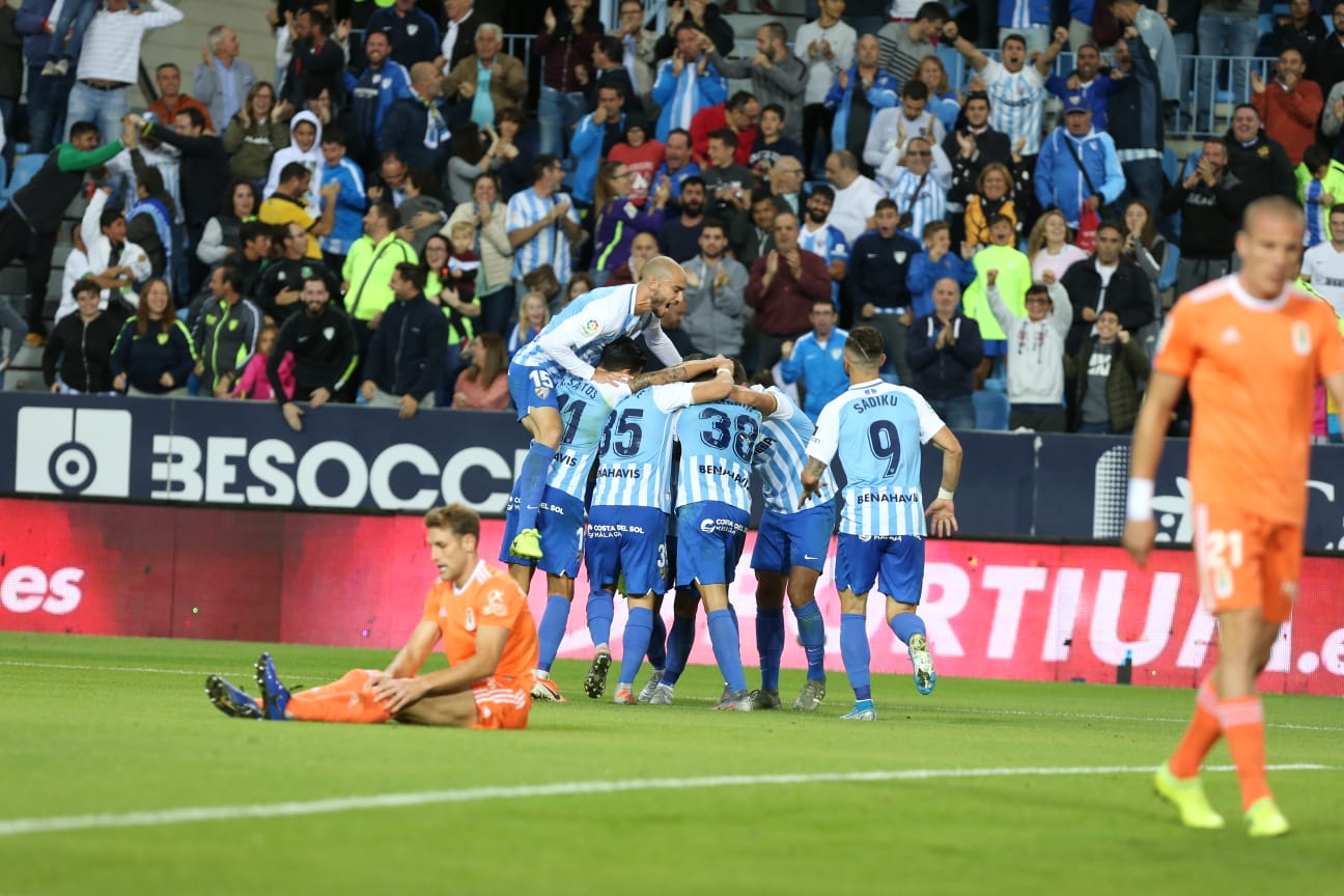 Fotos: Las mejores imágenes del Málaga - Real Oviedo