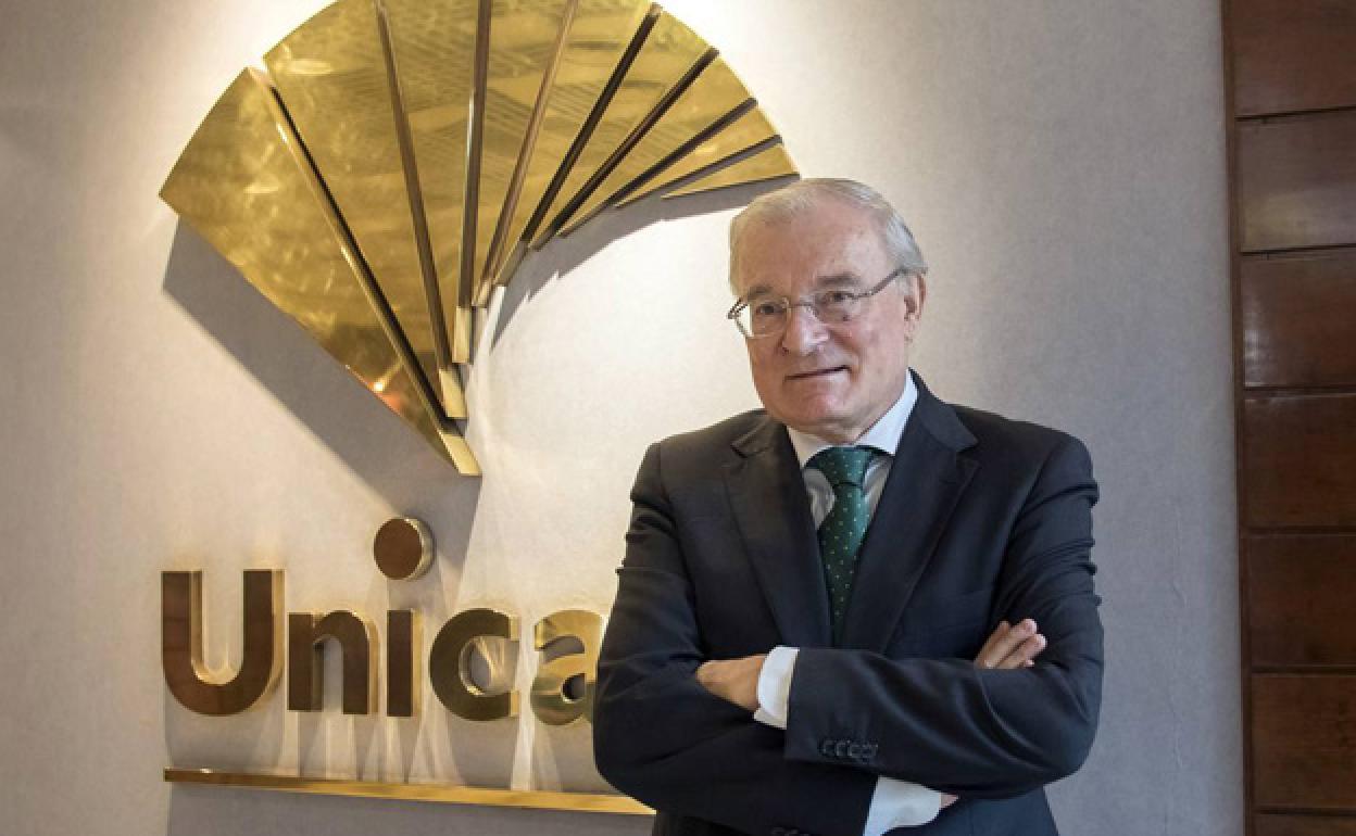 Manuel Azuaga, presidente de Unicaja Banco..