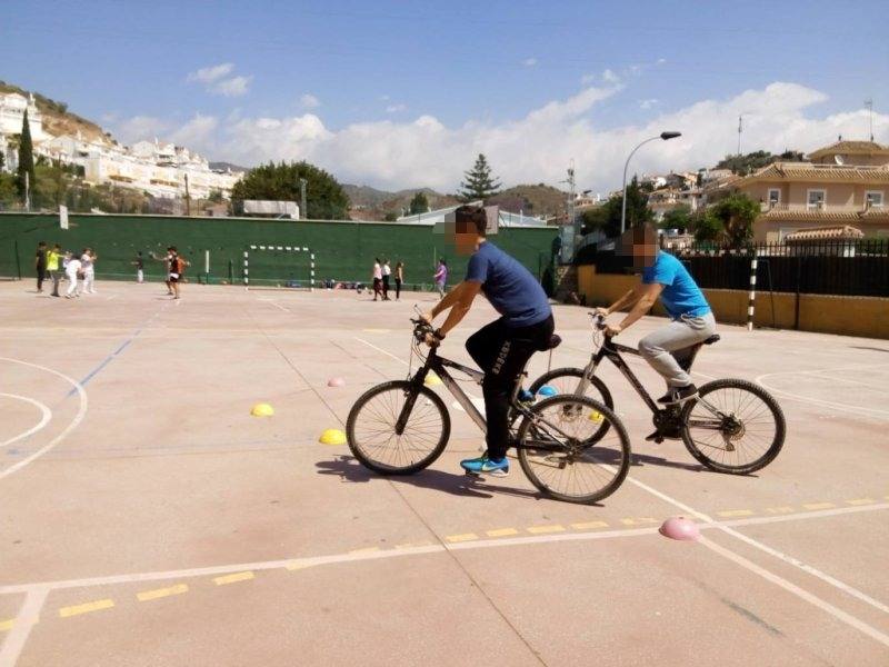 Ruedas Redondas también fomenta el uso de la bici en los colegios e institutos.