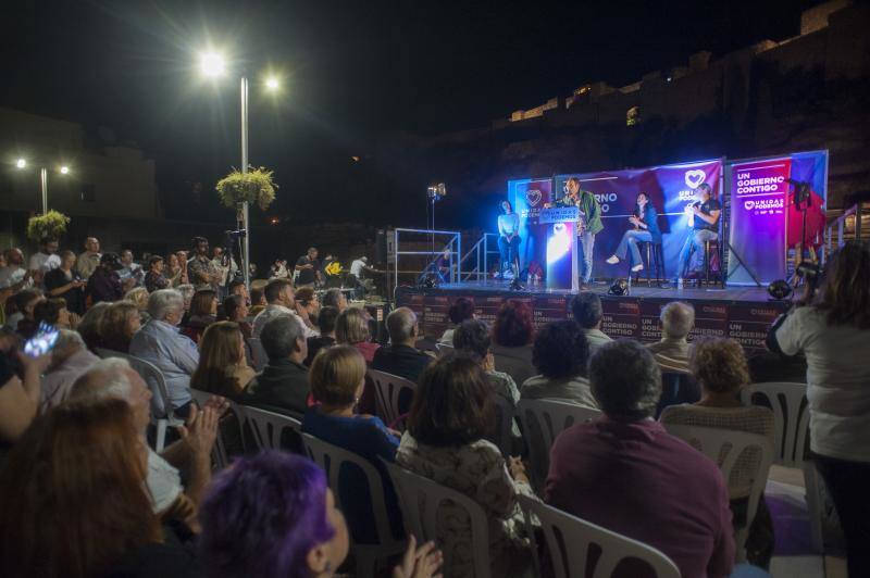 Acto de Unidas Podemos para arrancar la campaña electoral