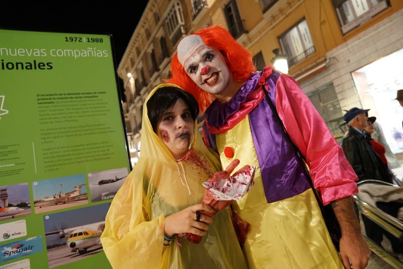 Halloween en el Centro de Málaga