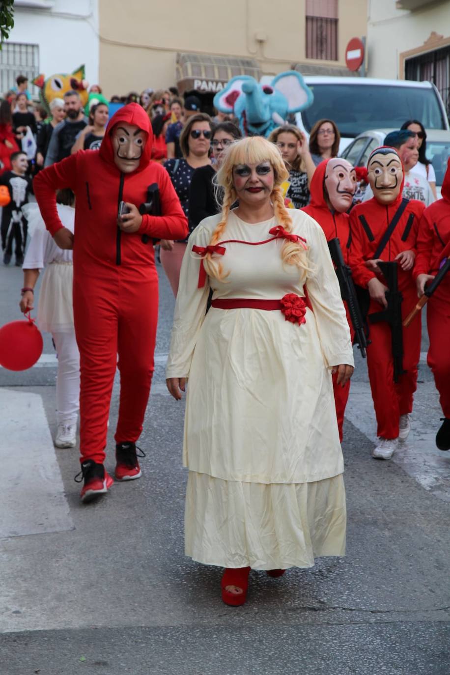 Pasaje del terror y desfile en Cártama